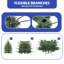 Sapin de Noël givré pré-éclairé-1361234898