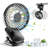 Portable Auto-Oscillating Clip-On Fan,4000mAh,3 Speeds