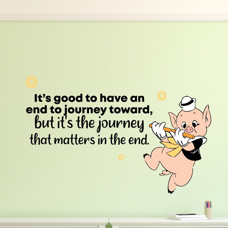 Text & Numbers Wall Decal, 20" H x 40" W
