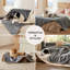 Couverture intérieure pour grands lits pour grands chiens et chats, jeté en sherpa réversible imperméable et lavable, protection pour canapé-121004989-121004995