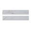 Pietra Calacatta 18" x 3" Porcelain Bullnose Tile Trim in White/Gray-98840441