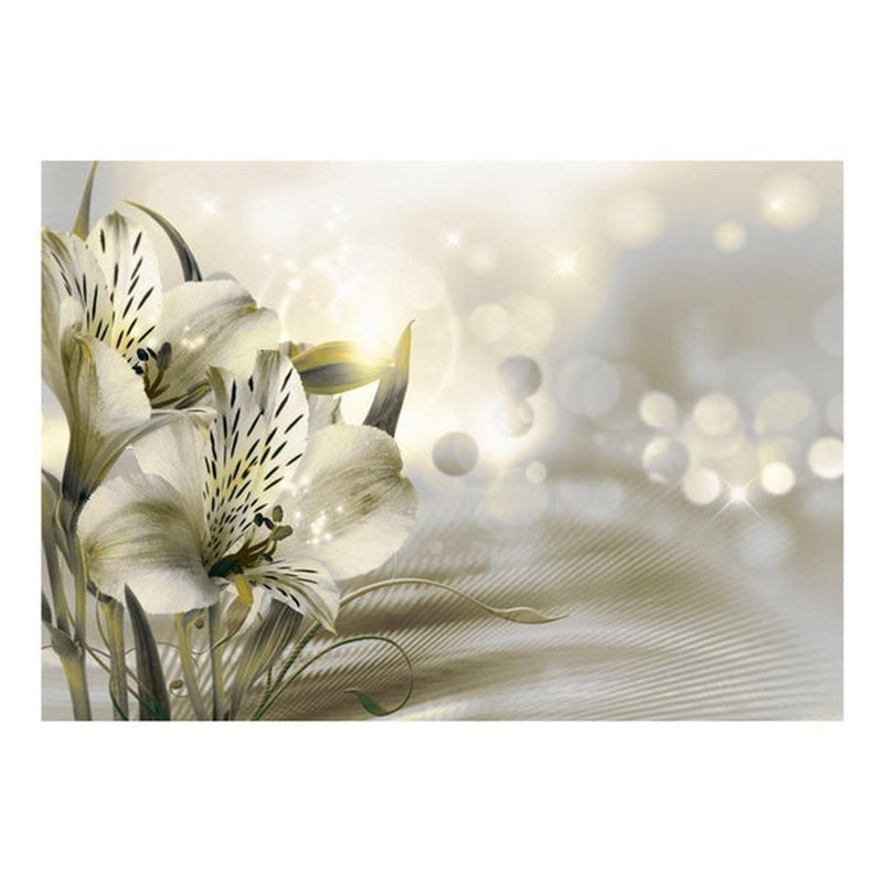 Floral Wall Mural, 82" L x 118" W