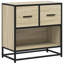 60cm W Metal Bedside Table-2140315956