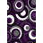 Tapis mauve à motif géométrique Cossette-40791292