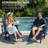  2-Person Outdoor Adirondack Chair Set-1533697962