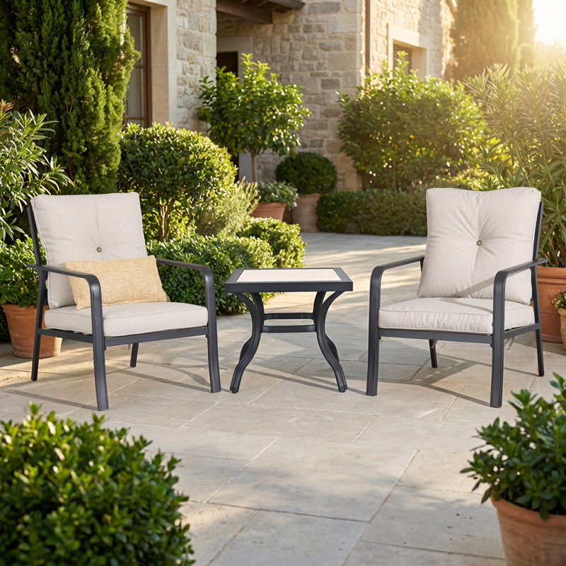 3-piece Metal Conversation Set