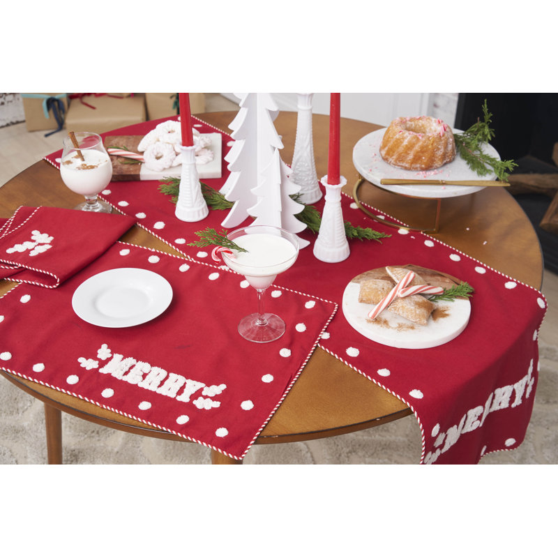 Ensemble de 4 napperons Nordic «Merry»