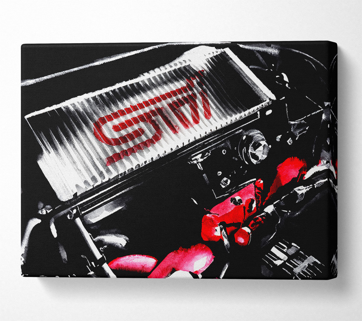 Borough Wharf Formula One Engine - Wrapped Canvas Art Prints | Wayfair ...
