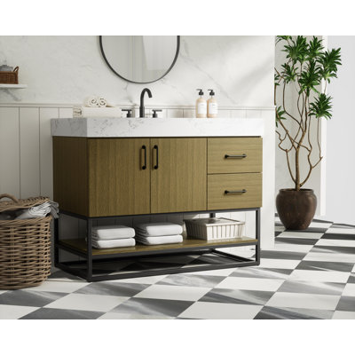 Meuble-lavabo simple 42 po