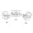 3-Piece Living Room Recliner Set Sofa,Loveseat And Chair-714880776