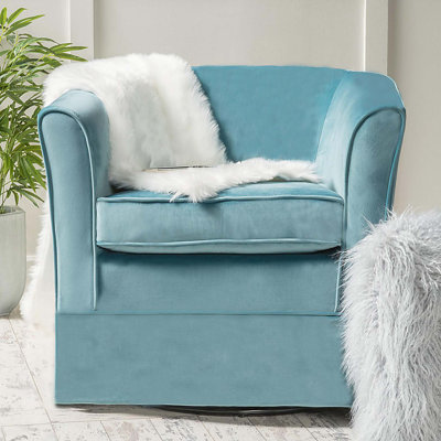 Chaise pivotante avec housse amovible