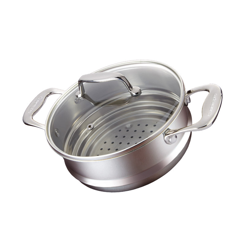 Cuisine::pro® iconiX® Steamer Insert with Lid 8"
