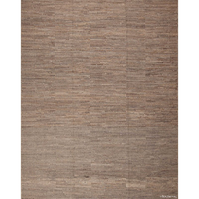 Tapis géométrique neutre neutre / brun