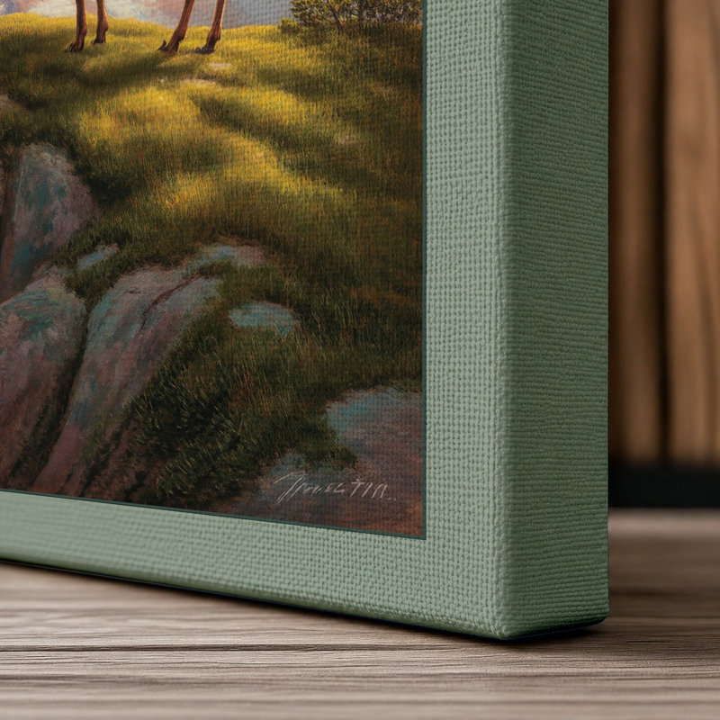 Print, 36x24 - 91.4 x 61.0 cm, Sage Border