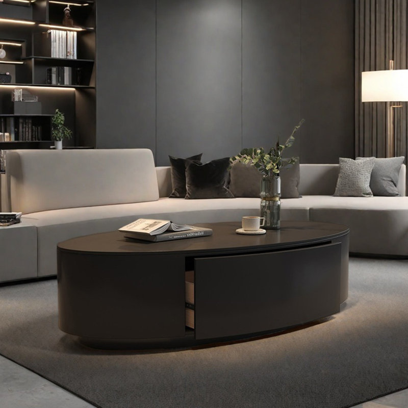Table basse Modern, H 13,77 po x L 47,24 po x l 23,62 po