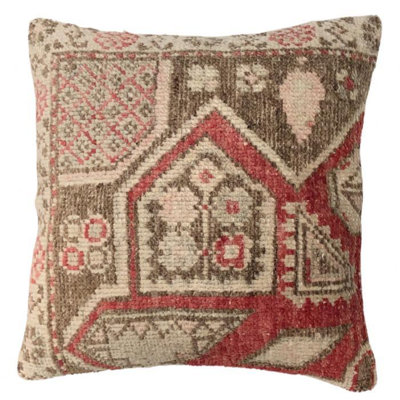 Wool Square Pillow Cover & Insert