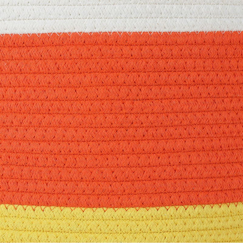 Panier en osier de maïs Highland Dunes, H 6 po x l 8 po x P 8 po