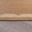 Tapis tissé plat intérieur / extérieur de style jute sable / naturel Scallop Border-1916032403-1916032411