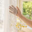 Panneau de rideau semi-transparent en polyester Ghinwa-1557268979