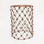 Ensemble de 3 tabourets gigognes Rustic Charm