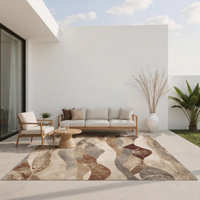 Tapis intérieur et extérieur Tranquil Blush