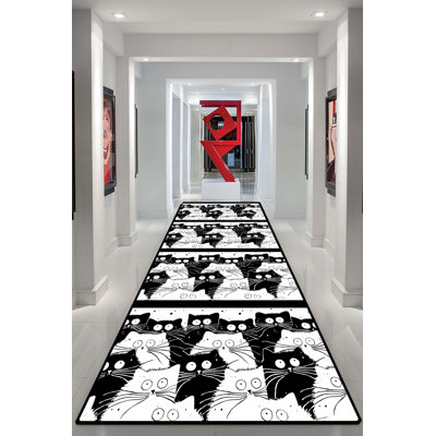 Luxurious Area Rug (5.2 x 3.3 ft), 100% Polyester, Non-Slip Dot Underside, 0.2 in Pile Height | Vibrant Digital Print, Machine Washable at 86°F | Perfect for Living Room, Bedroom, and Dining Areas