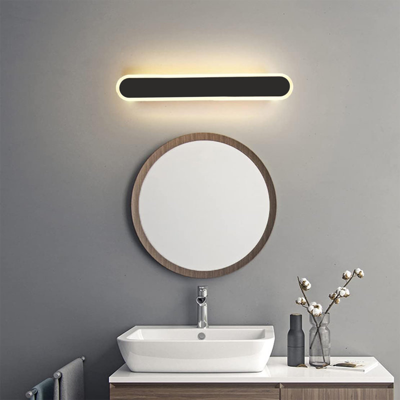 Matte Black Integrated LED Outdoor Bulkhead Light