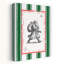 «Vintage Santa», timbre-poste rétro, impression d'art classique traditionnel rétro-1799890399