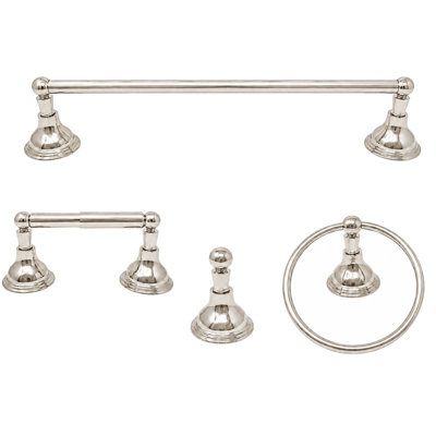 Ensemble de quincaillerie d'accessoires de salle de bain 4 pièces St. Lawrence P4BSTL18