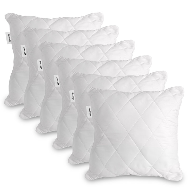 Silentnight Luxury Quilted Cushion Inners 6 Pack