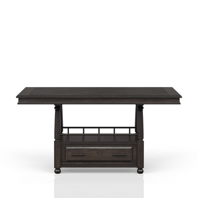 Deep Coffee Counter Height Dining Table