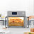 Kalorik MAXX 26 Quart Digital Air Fryer Oven with 5 Accessories and Quiet Mode