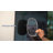 Fogless Lighted Black No-drill Wall-mounted Anti-fog Bathroom Shower Mirror-18640302