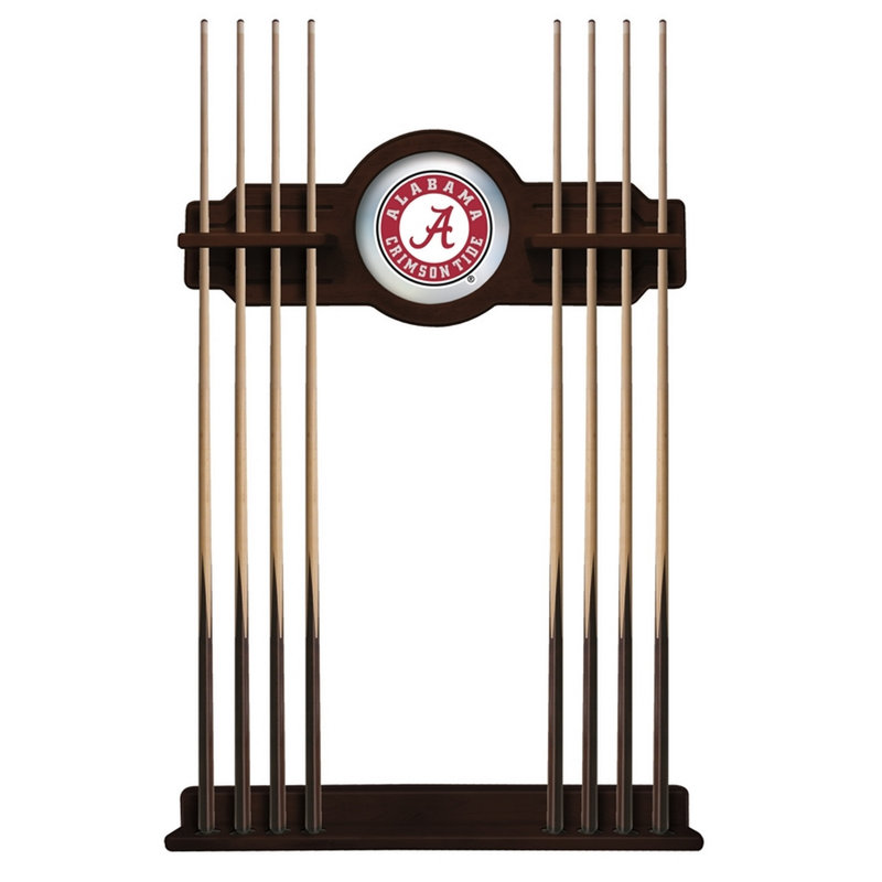 Porte-queues de billard NCAA, English Tudor, Crimson Tide d'Alabama