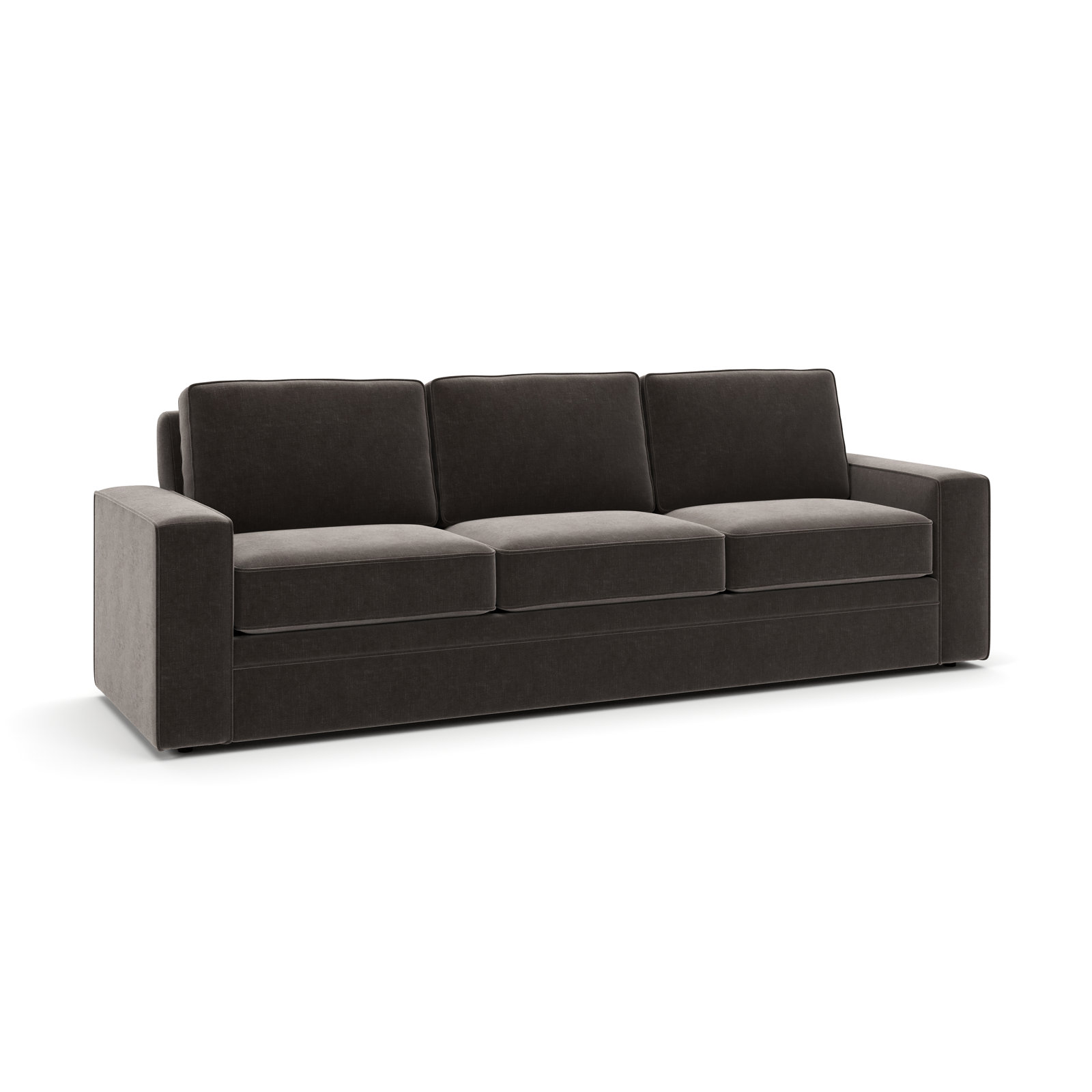 100'' Upholstered Sofa, Andrew Espresso