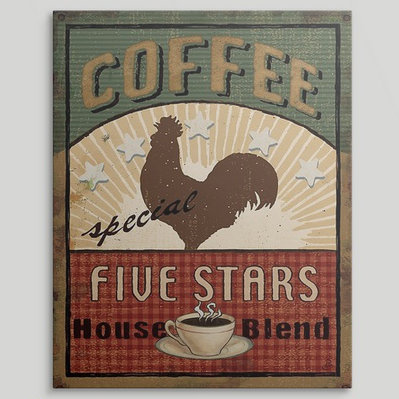 « iii », reproduction d’impression sur brissonnet, Coffee Blend Lael
