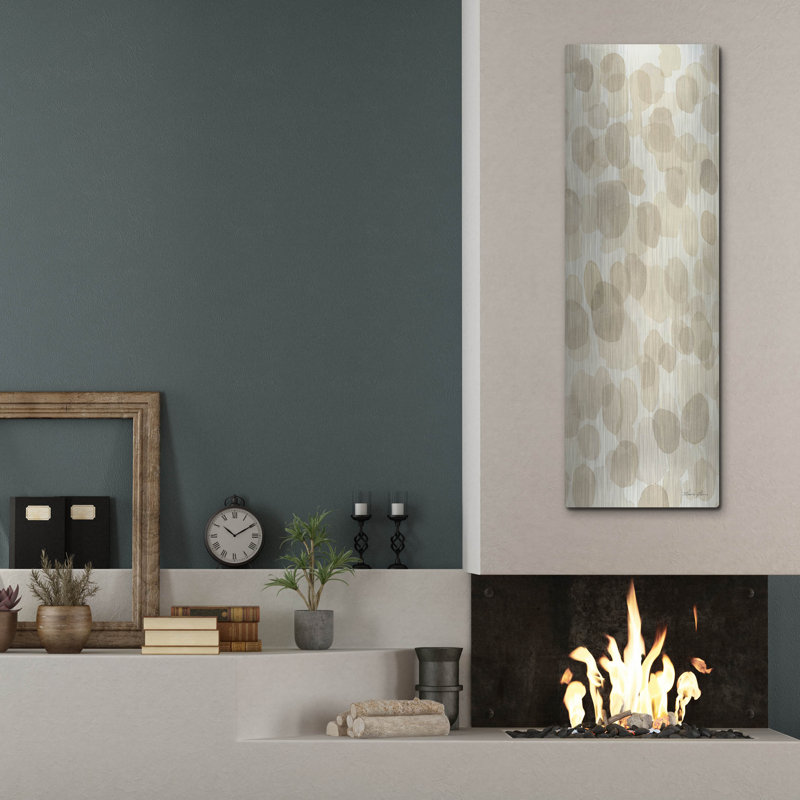 Art mural en métal Brayden Studio® «Natural Abstract IV» par Laura Horn