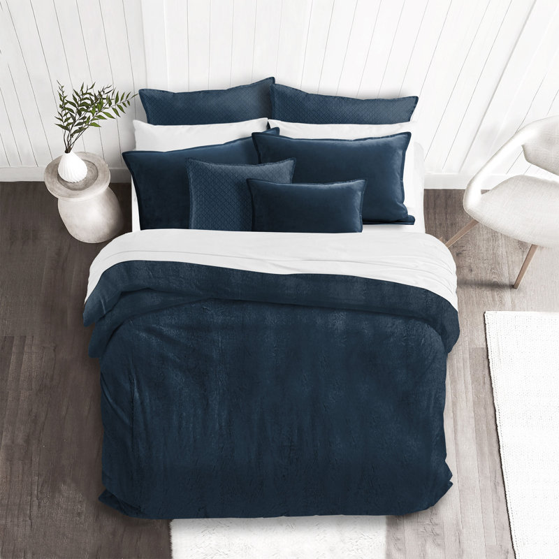 Velia Marine Navy, King Duvet Cover + 2 Standard Shams