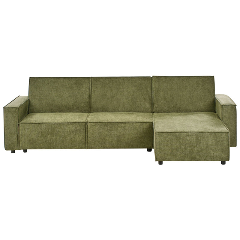 ROMEDAL II 3 Seater Sofa Bed, Right Hand Facing, Green