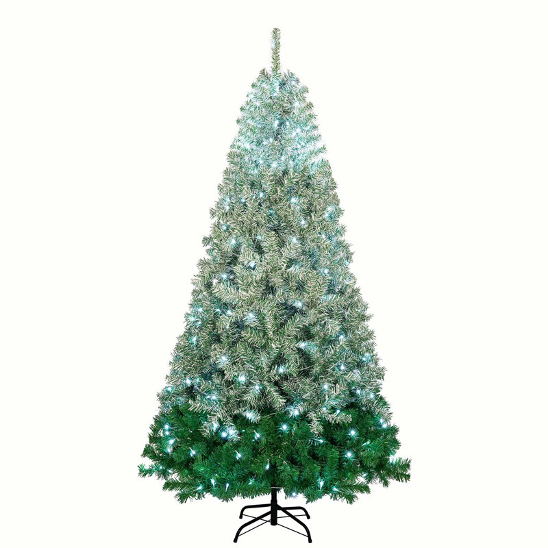 Arbre de Noël artificiel lumineux 91,2 pi