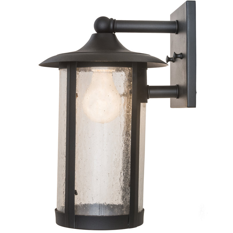 Fulton Prime 1 - Light Outdoor Wall Lantern, 12.5" H x 8" W x 8" D, Antique Copper