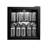 Frigidaire 1.3 cu. ft. 36L Glass Door Beverage Refrigerator, Mini Fridge with 47 Can Capacity, Touch Controls, Adjustable Shelves, LED Lighting & Quiet Compressor Cooling