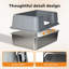 ABS Plastic. Litter Box