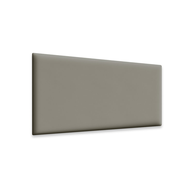 Faux Leather Peel Stick Wall Panels, Grey, 30cm H x 90cm W
