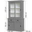 Analin 126 cm W Display Cabinet-197234448
