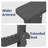 HDPE Foldable Steel Adirondack Chair-2133841919