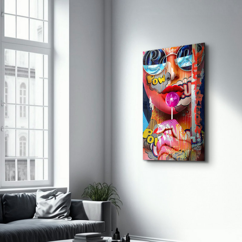Elegant Tempered Glass Wall Art Painting, 18.1 x 28.3 inches | 100% Tempered Glass, Thickness: 0.16 inches | UV Printed for Vibrant Colors & Durability | Perfect for Home Decor & Modern Aesthetics