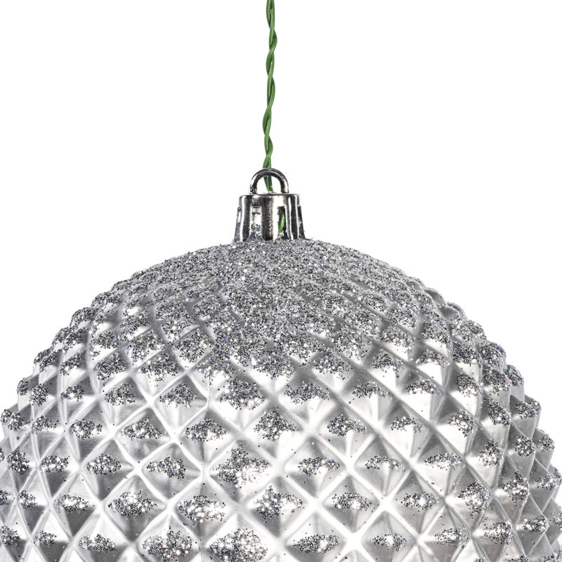 Babiole incassable, H 4 po x l 4 po x P 4 po, Argent