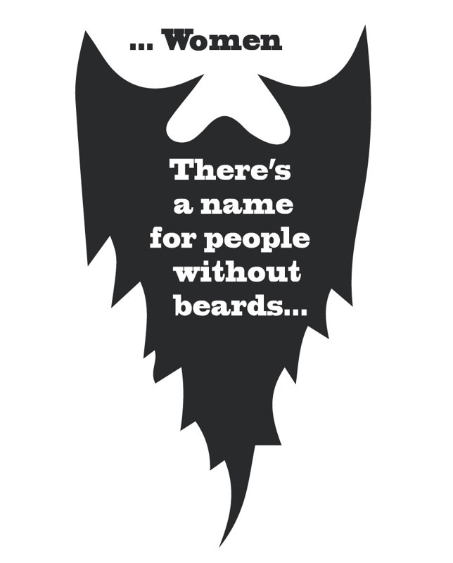 Décalcomanie murale personnes sans beards quot, Noir, H 36 po x l 20 po x P 0,01 po