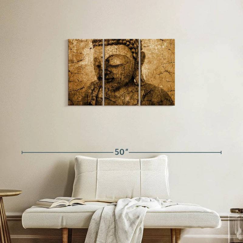 Adella Old Buddha, 20" H x 33" W